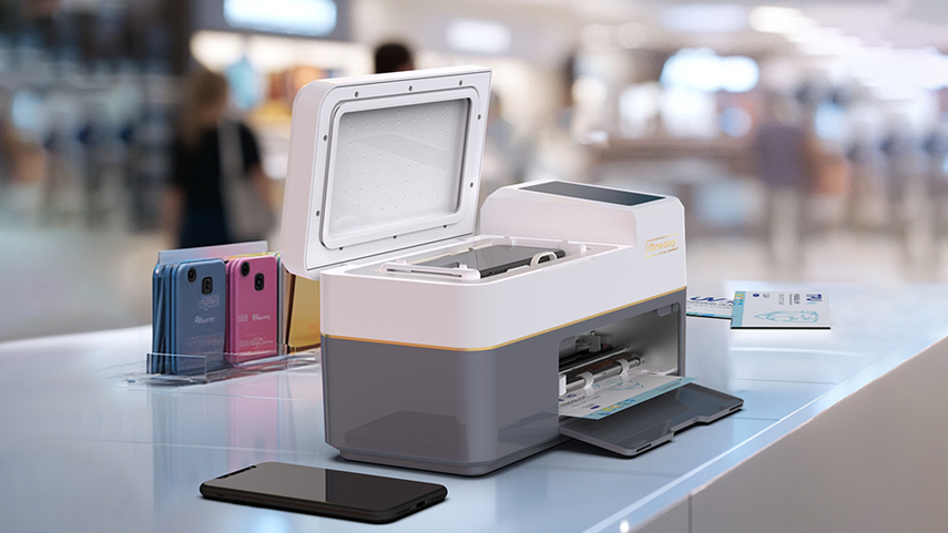 Intelligent mobile film cutting machine with precise cutting and automatic bonding