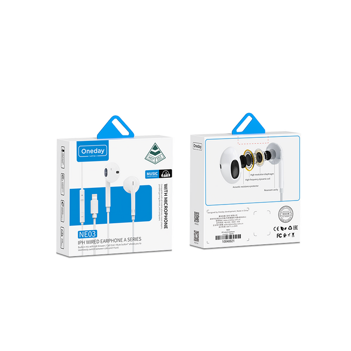 Oneday NE03 IPH wired earphone A series