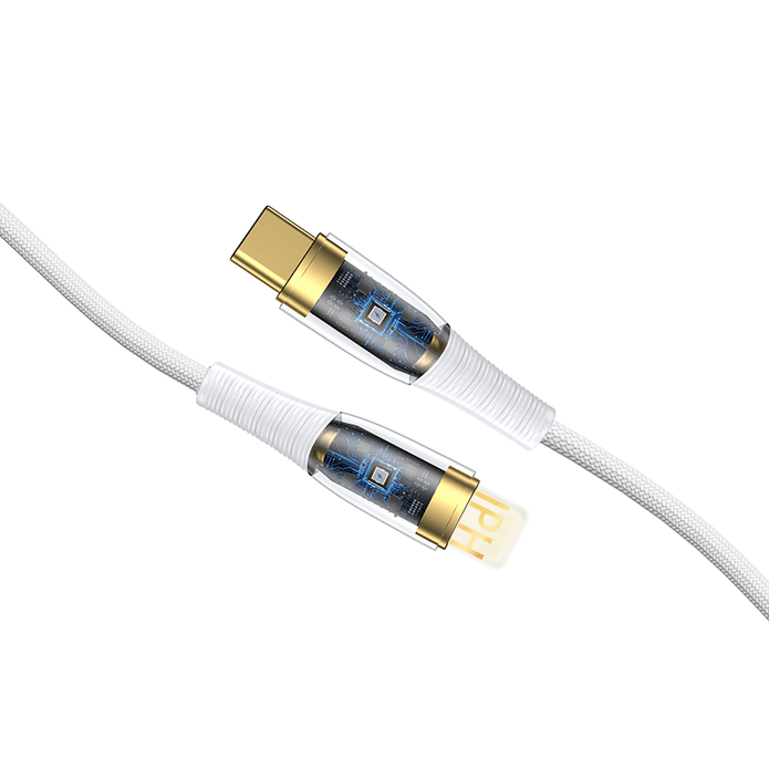 Oneday AA01 65W Type-c to Type-c and 30W Type-c to IPH 120cm  Fast Charging Data Cable
