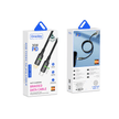 Oneday Hot sale AA02 60W Type-c to Type-c and 30W Type-c to IPH Intelligent 100cm LED Fast Charging Data Cable