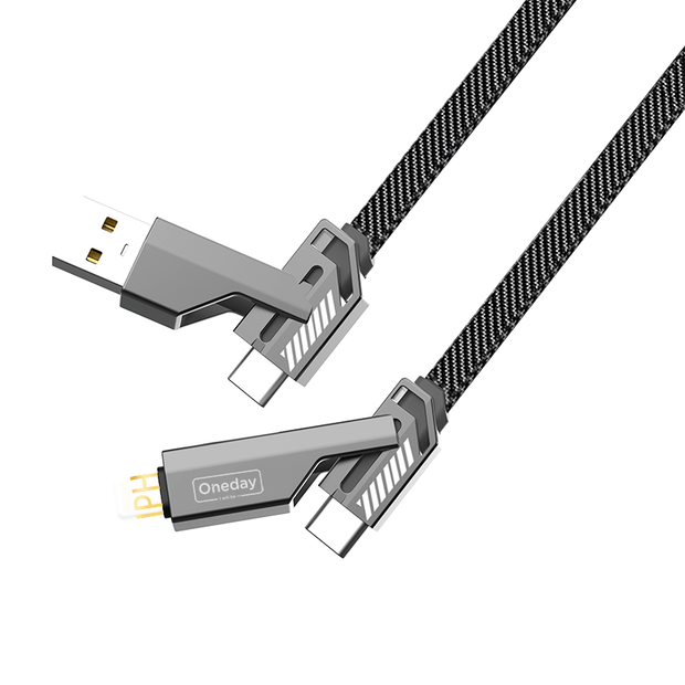 Oneday AA06 100cm Muti-function fast charging data cable