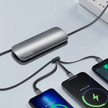 AA10 Metal storage box 3 in 1charging 100cm data cable