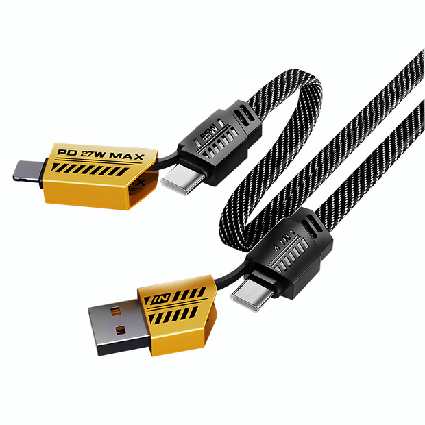 Oneday Customize AA14 4 in 1 Alluminum 120cm  fast charging data cable