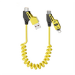 Oneday customize AA15 4 in 1 Alluminum 120cm  fast charging data cable