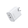 Customizable Oneday AC01 EU/US/UK  20W T-ypec +  IPH  Dual Port Charger Super Adapter Fast Charging Wall Cell Phone Charger
