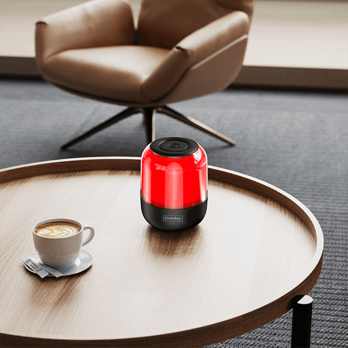 Oneday AE02 Multi-Colour light LED Blue tooth speaker