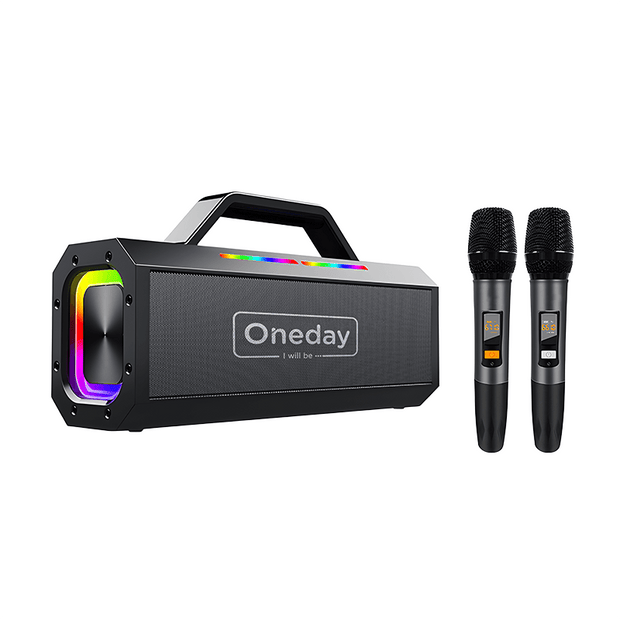 Oneday AE08 Super bass sound KTV  dual microphone  Bluetooth speaker