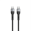 DA01 USB to T-ypec /USB to IPH 60W T-ypec to T-ypec /30W T-ypec to IPH 100cm alluminum & braid charging data cable