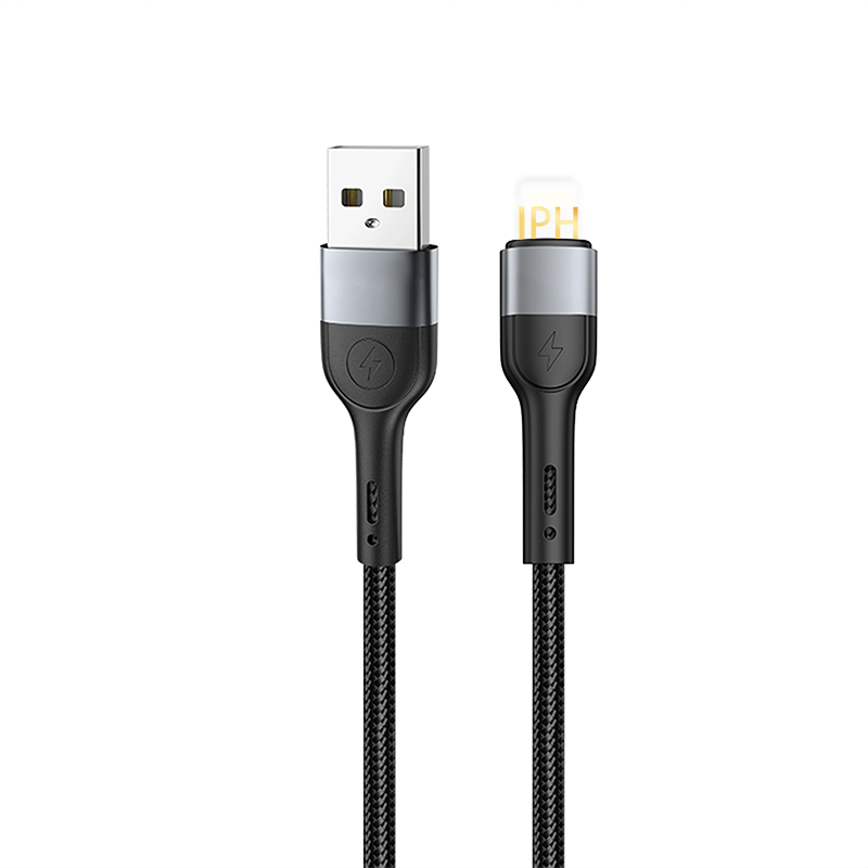 DA01 USB to T-ypec /USB to IPH 60W T-ypec to T-ypec /30W T-ypec to IPH 100cm alluminum & braid charging data cable
