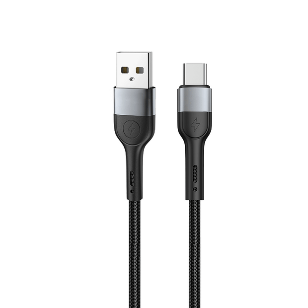 DA01 USB to T-ypec /USB to IPH 60W T-ypec to T-ypec /30W T-ypec to IPH 100cm alluminum & braid charging data cable