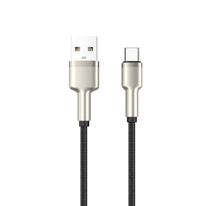 DA03 USB to T-ypec / USB to IPH 60W T-ypec to T-ypec /30W T-ypec to IPH 100cm alluminum & braid  charging data cable
