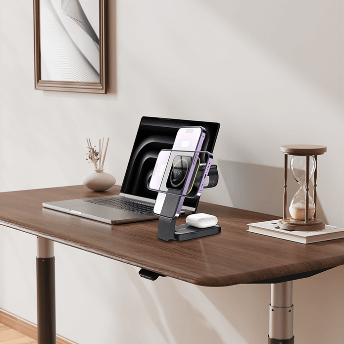 Oneday DQ06 15W 3 IN 1 Stand Wireless charger
