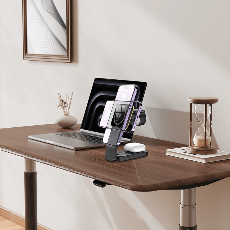 Oneday DQ06 15W 3 IN 1 Stand Wireless charger