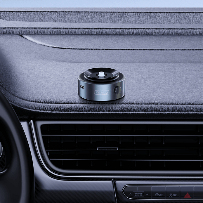 Oneday DW01 Automatic suction  magnetic wireless car charger For glass in car