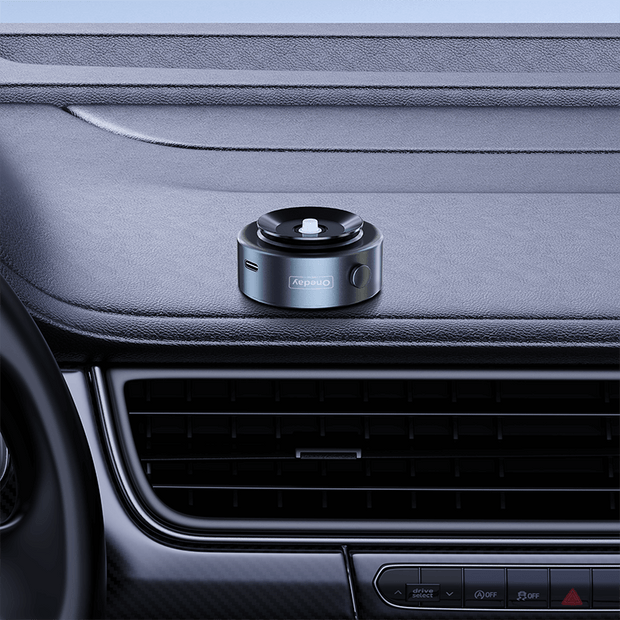 Oneday DW01 Automatic suction  magnetic wireless car charger For glass in car
