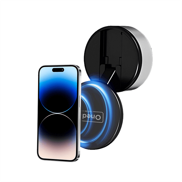Oneday DW01 ULTRA Automatic suction  magnetic wireless car charger For glass in car