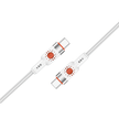 EA01 USB to T-ypec/ USB to IPH/ 60W T-ypec to T-ypec/ 30W T-ypec to IPH 100cm braid charging data cable