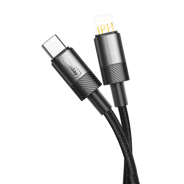 EA05 60W T-ypec to T-ypec /30W T-ypec to IPH 100cm braid fast charging data cable