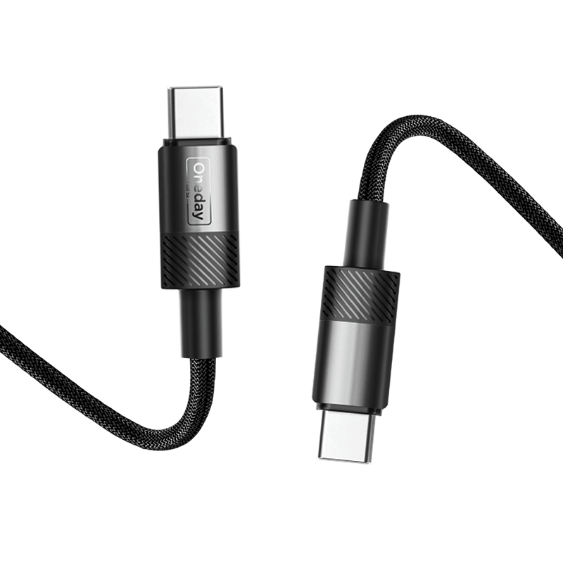 EA05 60W T-ypec to T-ypec /30W T-ypec to IPH 100cm braid fast charging data cable