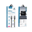 EA05 60W T-ypec to T-ypec /30W T-ypec to IPH 100cm braid fast charging data cable
