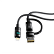 EA07 Max 60W 2 in 1 / Max 30W 2 in 1  Digital fast charging cable