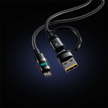 EA07 Max 60W 2 in 1 / Max 30W 2 in 1  Digital fast charging cable