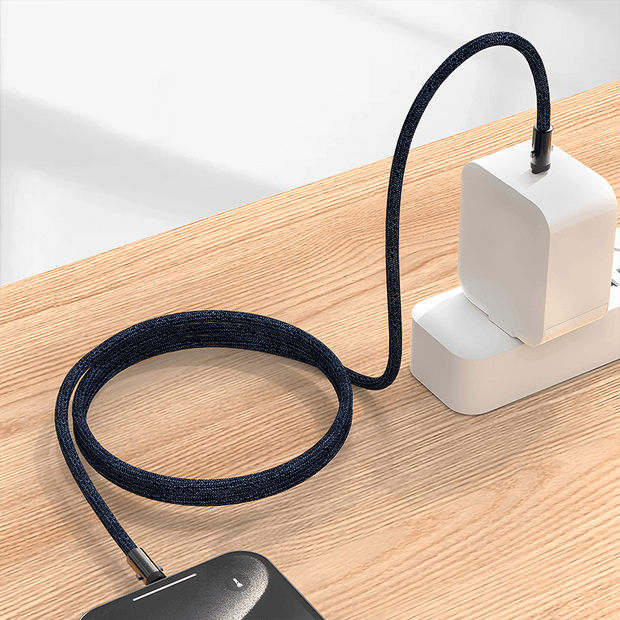 EA10 60W T-ypec to T-ypec /30W T-ypec to IPH  Phone strap 100cm braid fast charging data cable