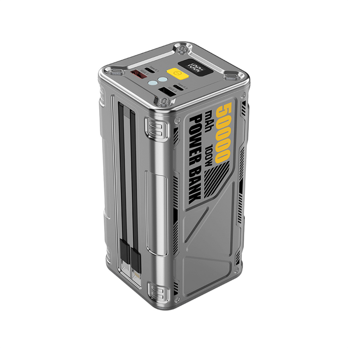 EB02 100W Outdoor power supply 50000mah with cable power bank