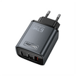 Customizable Oneday EC04 PRO EU/US 67W USB + T-ypec + T-ypec Three Port GaN Charger Fast Charging Wall Cell Phone Charger