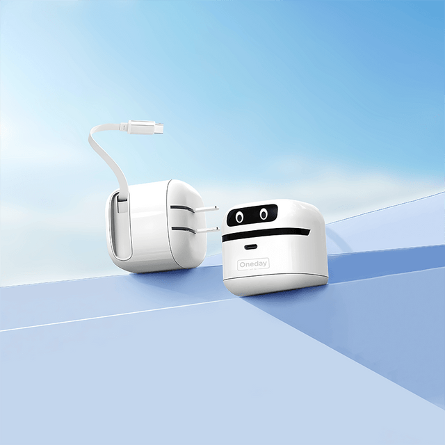 Customizable Oneday EC07 EU/US/UK Mini One 65W Super Adapter Fast Charging Wall Cell Phone Charger with Flexible T-ypec Cable