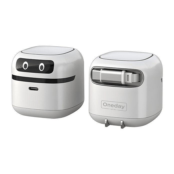 Customizable Oneday EC07 EU/US/UK Mini One 65W Super Adapter Fast Charging Wall Cell Phone Charger with Flexible T-ypec Cable