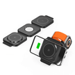 Oneday EQ02 Foldable silicone squre 3 IN 1 wireless charger