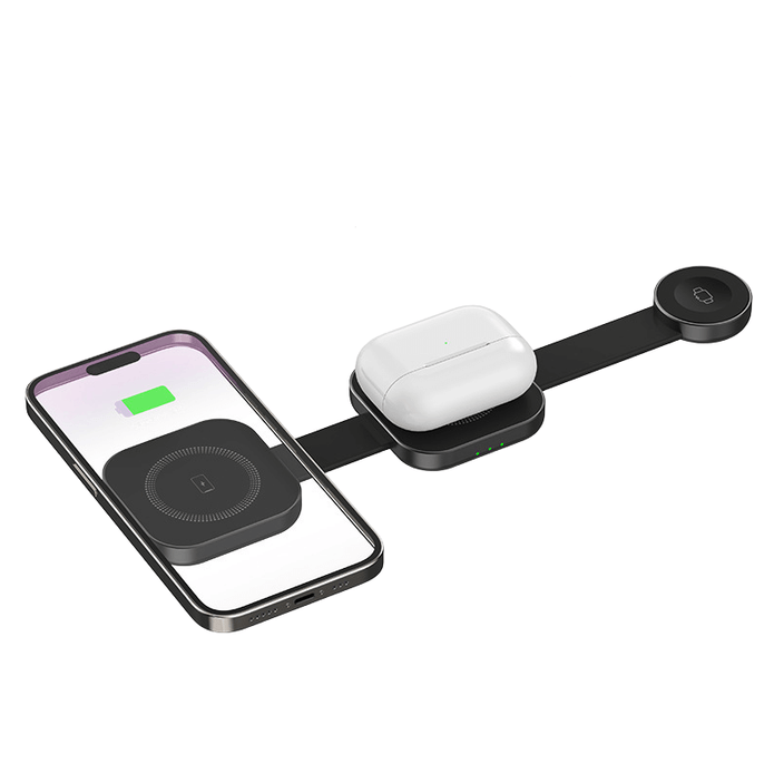 Oneday EQ03 Foldable unique 3 IN 1 wireless charger