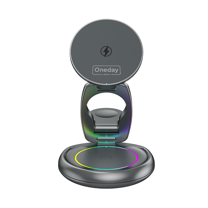 Oneday EQ05 Ryana 15W 3 IN 1 Foldable  Wireless charger