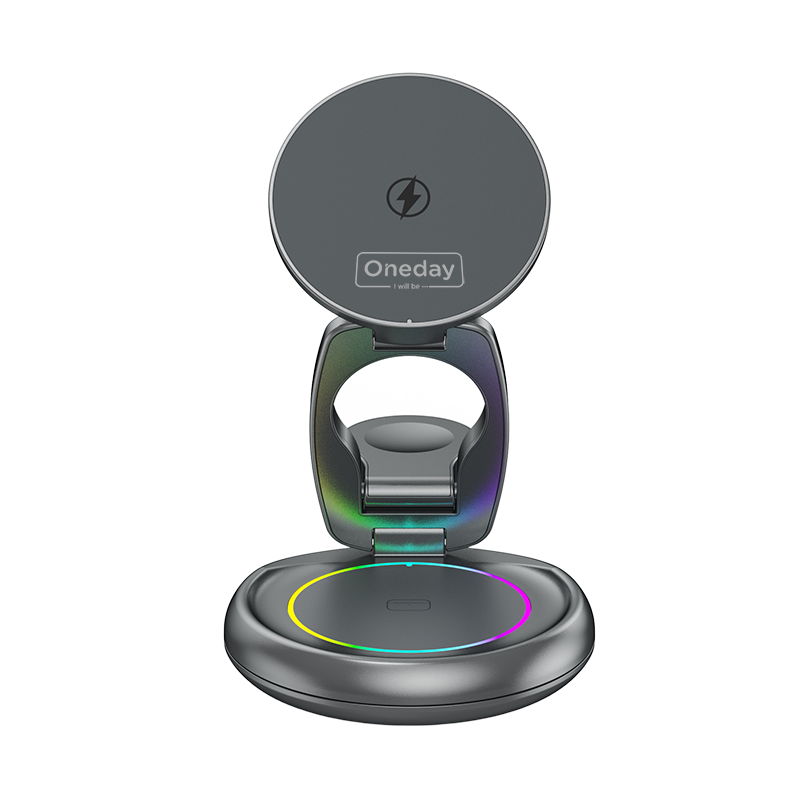 Oneday EQ05 Ryana 15W 3 IN 1 Foldable  Wireless charger