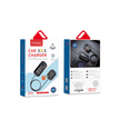 Oneday Customized ER03 81W USB * 4 + Type-c *2 extra cable car charger