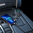 Oneday Customized ER04 LED USB + Typec with Type-c cable 48W dual port car charger