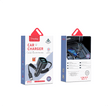 Oneday Customized ER04 LED USB + Typec with Type-c cable 48W dual port car charger