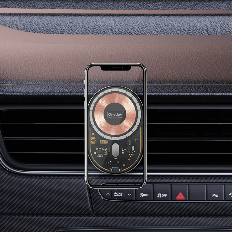 Oneday EW03 Magnetic wireless car charger For outlet in car