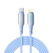 NA06 65W USB TO T-ypec/100W T-ypec TO T-ypec/27W T-ypec TO IPH 120cm silicone fast charging data cable
