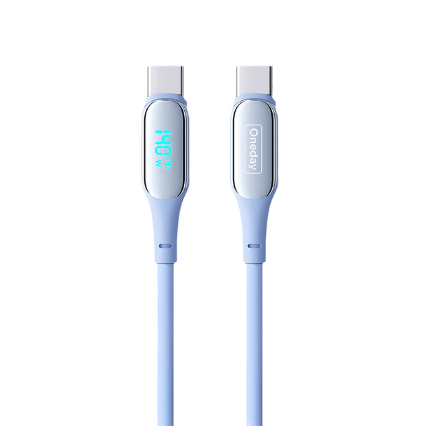 NA06 65W USB TO T-ypec/100W T-ypec TO T-ypec/27W T-ypec TO IPH 120cm silicone fast charging data cable
