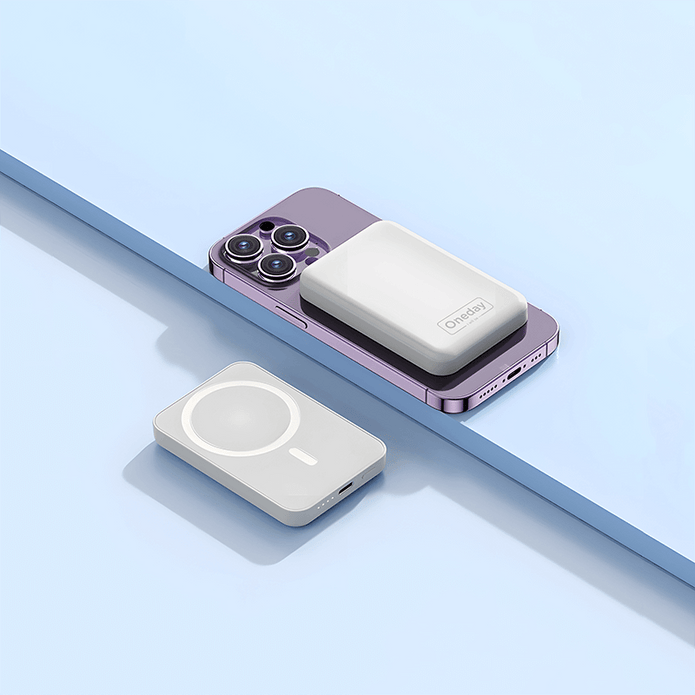 NB05 Ethan QI-15W & PD-20W 5000mah magnetic alluminum  Fast charging wireless power bank