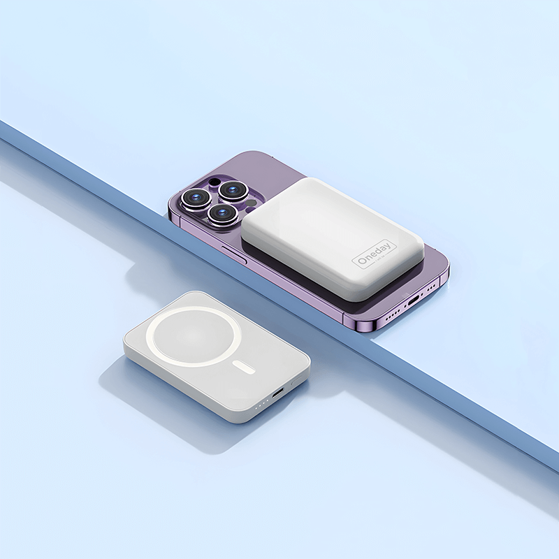 NB05 Ethan QI-15W & PD-20W 5000mah magnetic alluminum  Fast charging wireless power bank