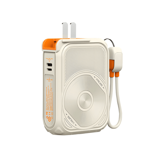 NB06 Leota  QI-15W & PD-22.5W 10000mah Magnetic Fast charging wireless power bank