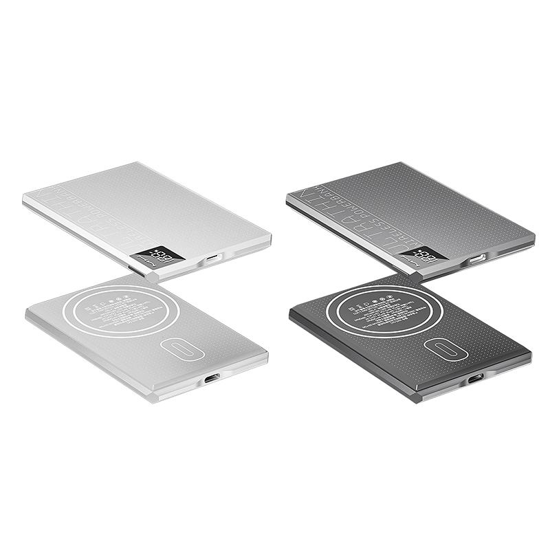 NB08 Super slim 5000mah Magnetic Fast charging wireless power bank