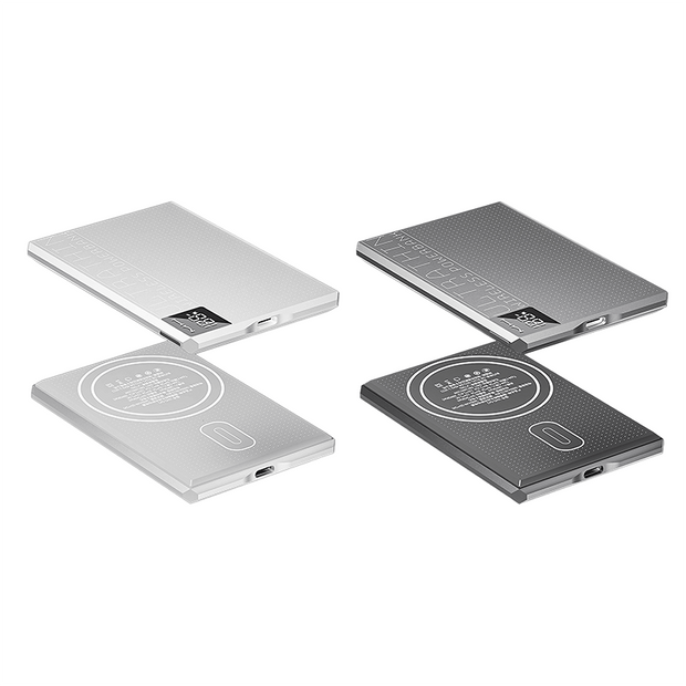 NB08 Super slim 5000mah Magnetic Fast charging wireless power bank