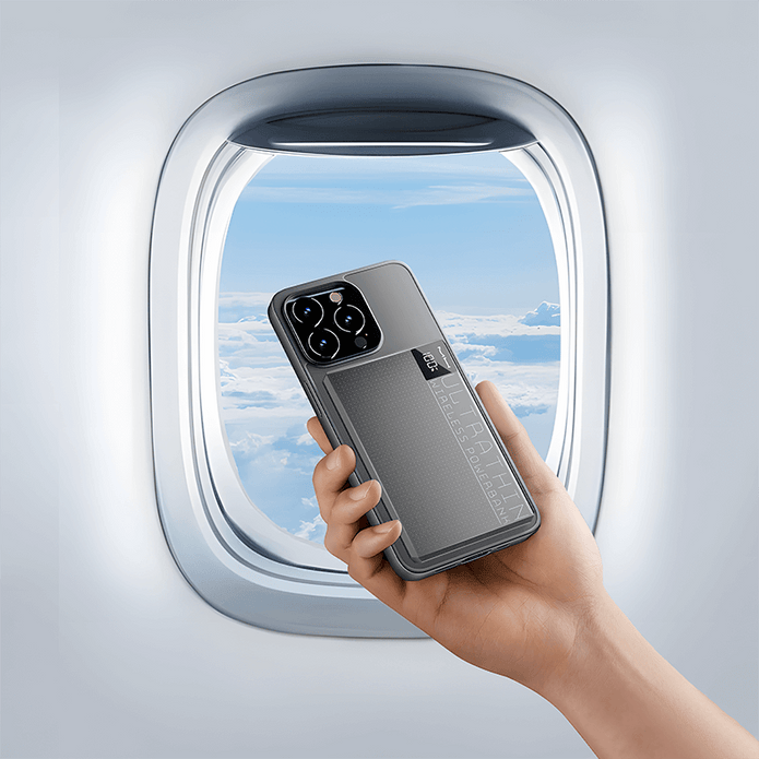 NB08 Super slim 5000mah Magnetic Fast charging wireless power bank