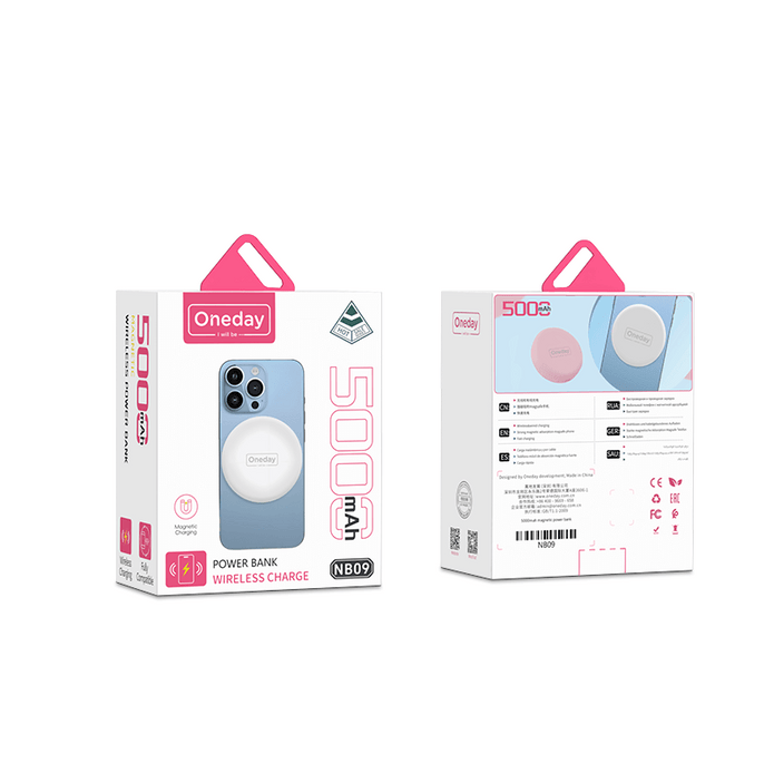 NB09 5000mah magnetic power bank
