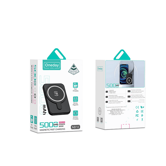 NB10 5000mah Magnetic Fast charging wireless power bank