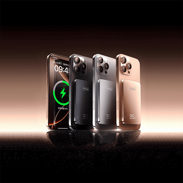 NB13 Wana QI-15W & PD-20W 5000mah magnetic alluminum  Fast charging wireless power bank
